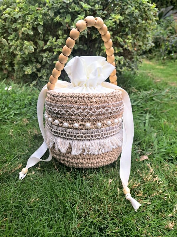 Basket cylinder bag