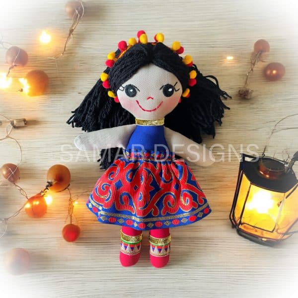 Ramadan Egyptian handmade soft doll “Farha”