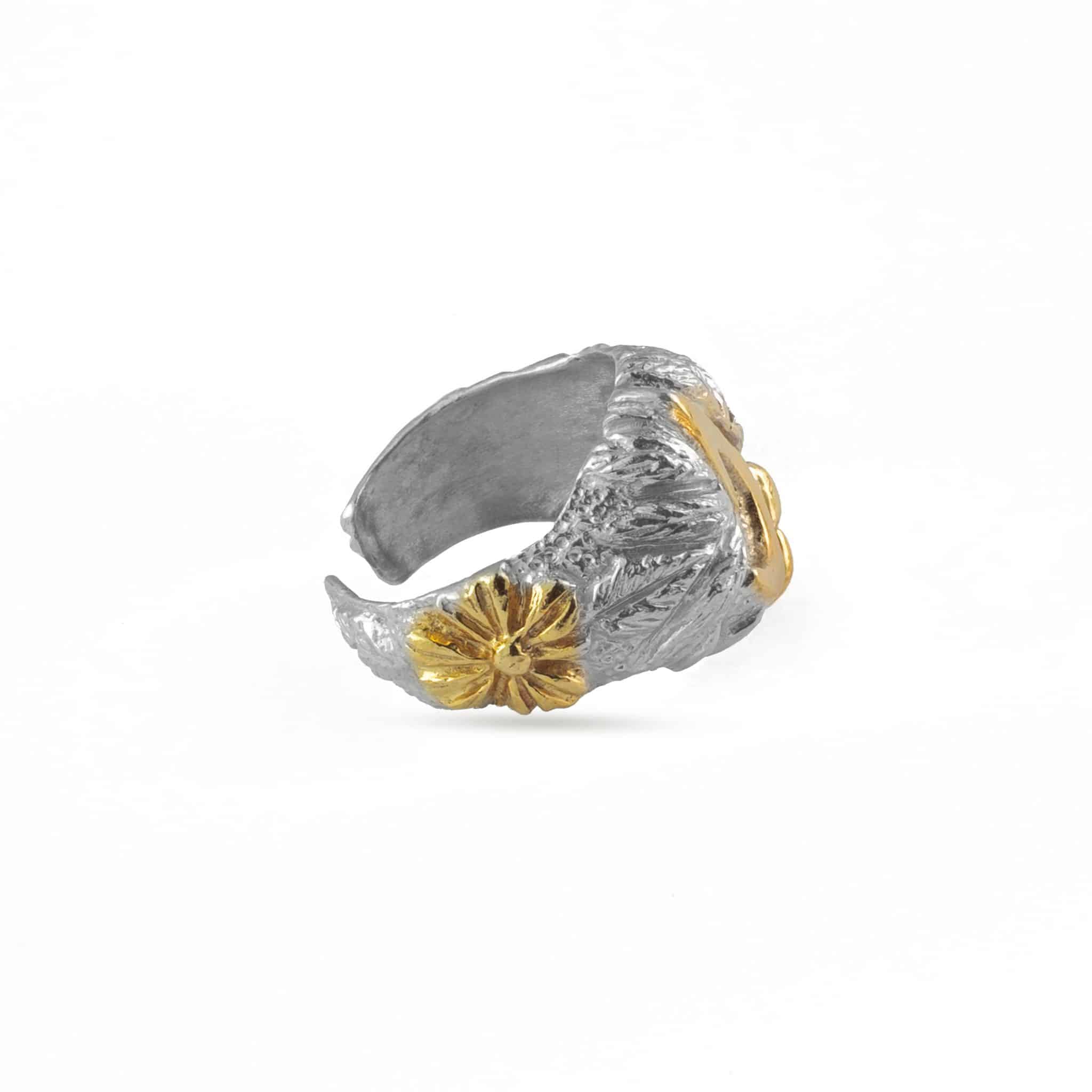 Calligraphy Collection, Arabic Initials , Letter Lam ل , Adjustable Ring 2 Arabic Initial Collection Letter Lam ل SZR358 scaled