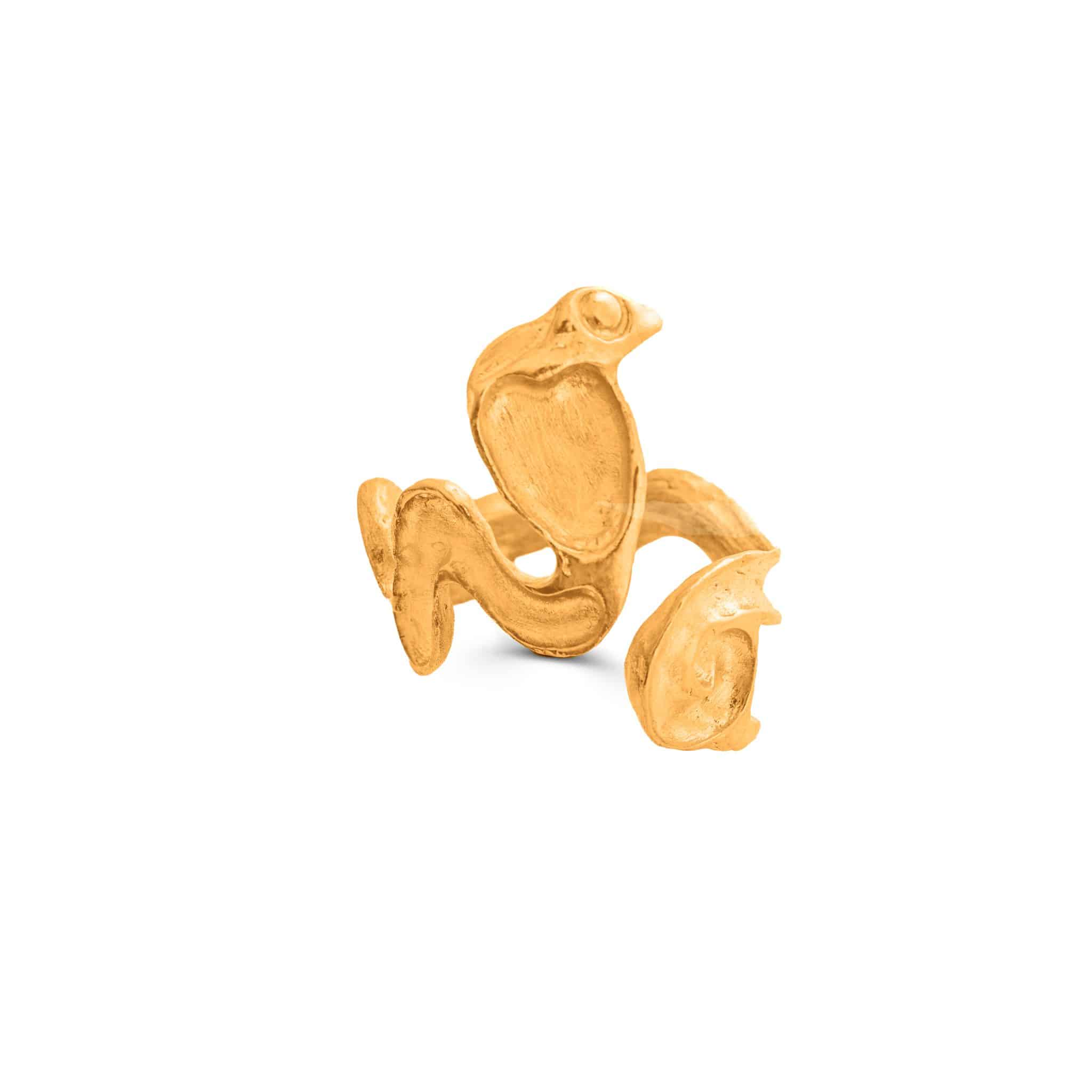 Pharaonic Collection, Cobra Adjustable Ring 1 Pharaonic Collection, Cobra Adjustable Ring
