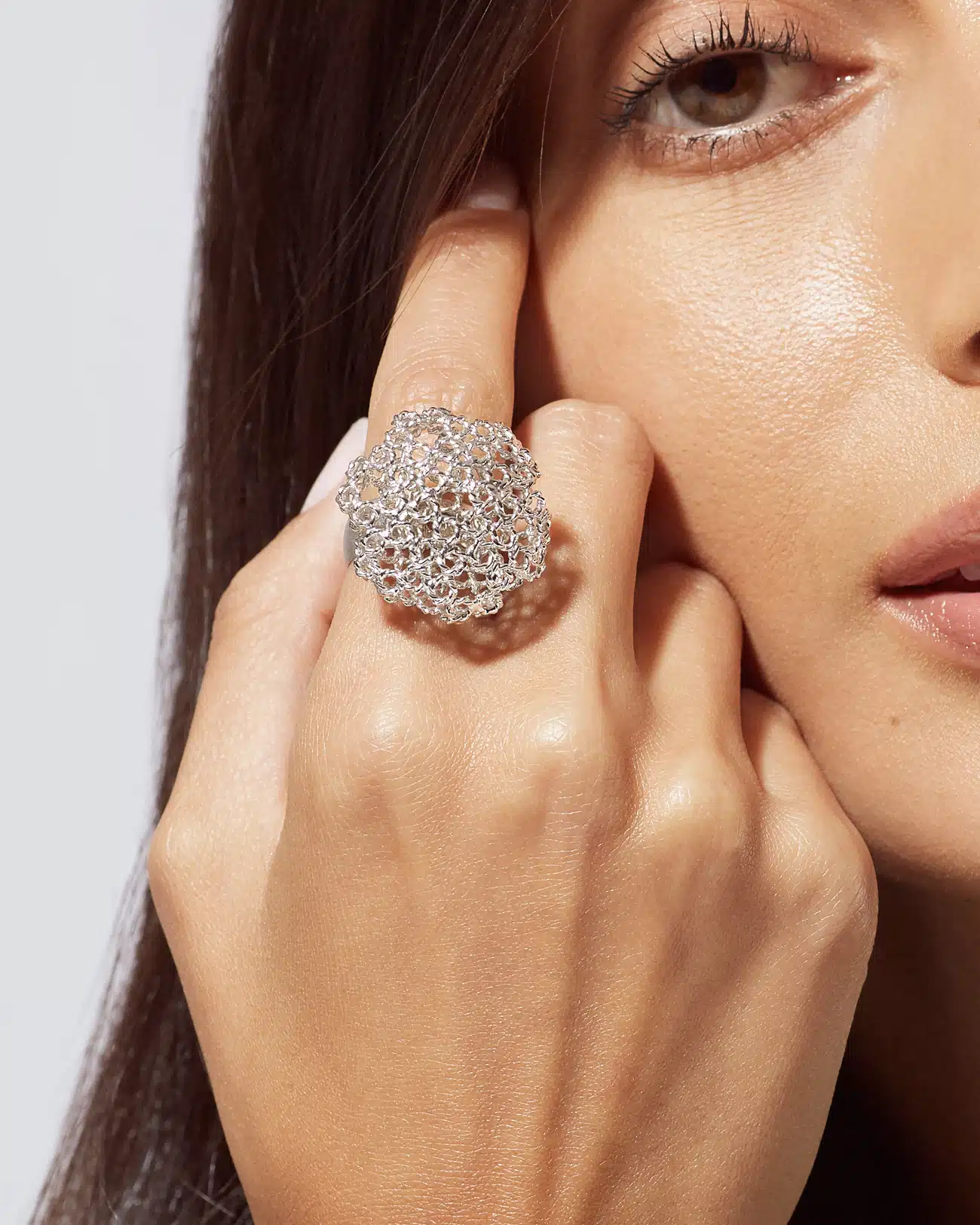 Dentellier Collection , Sphere Ring 2 Dentellier Sphere Ring SZR222.6