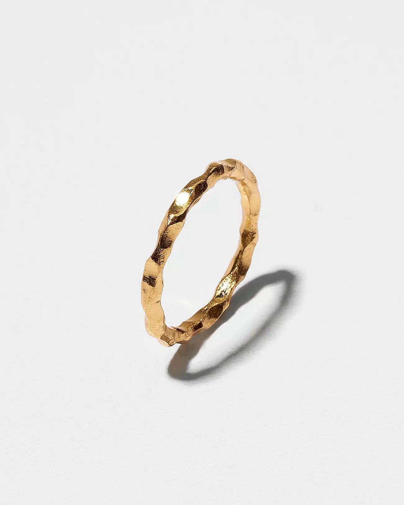 Just Rings Collection, Stacking Grooves Ring 4 Grooves Gold Stacking Rings SZR252.6