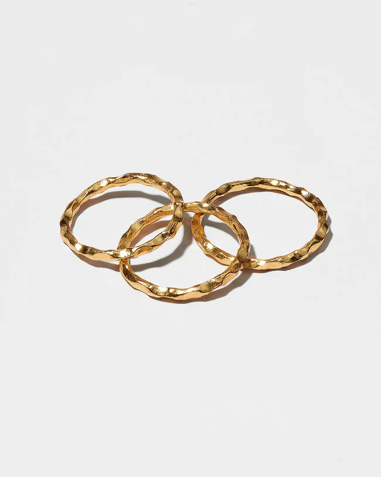 Just Rings Collection, Stacking Grooves Ring 6 Grooves Gold Stacking Rings SZR252.8