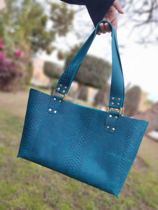 Turquoise bag