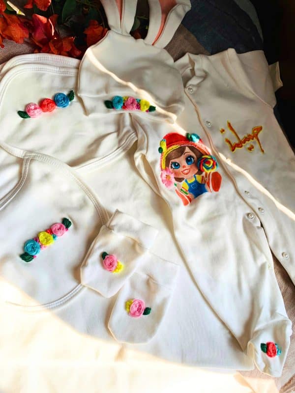 Lollipop Handmade Baby Set
