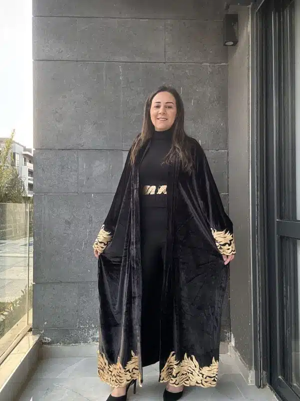 Velvet kaftan