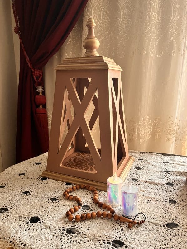 Wooden large lantern