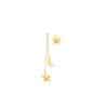 Summer Night Collection, Stars With Half Moon Earring