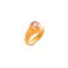 Just Ring Collection, Big Zircon Pink drop Ring