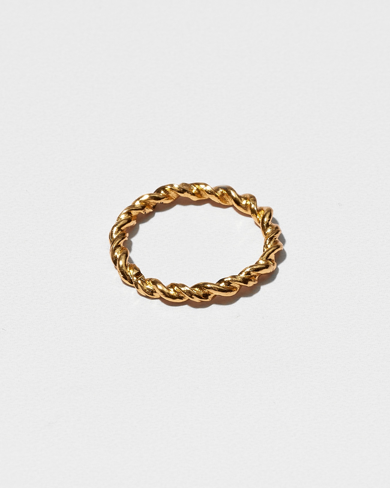 Just Rings Collection, Stacking Twisted Ring 11 Twisted Gold Stacking Rings SZR246.9