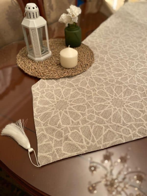 Arabesque beige runner