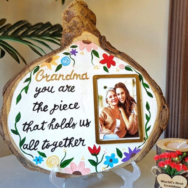 Grandma Quote Wood Slice