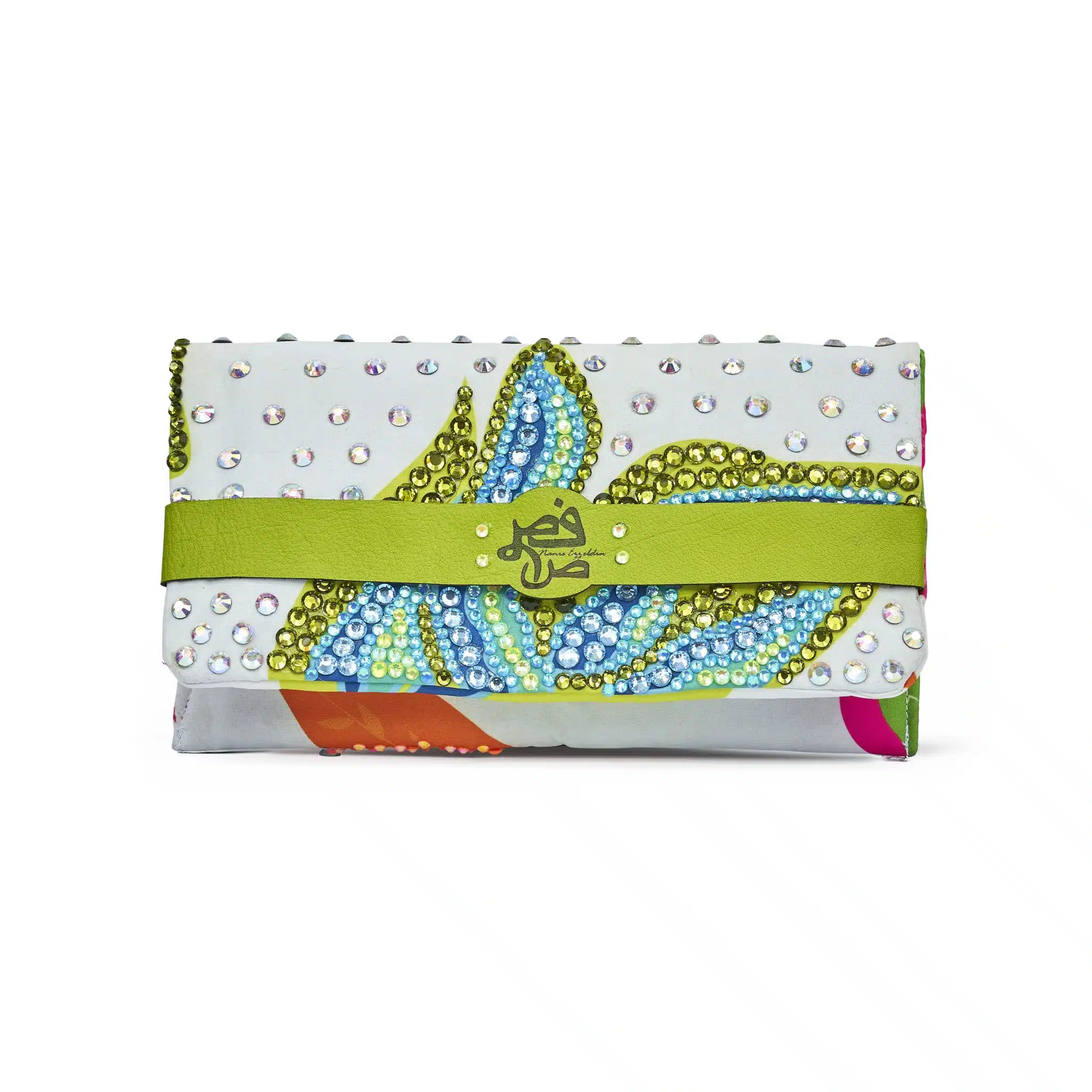 Leaves Rhinestones Clutch 1 Leaves Rhinestones Clutch