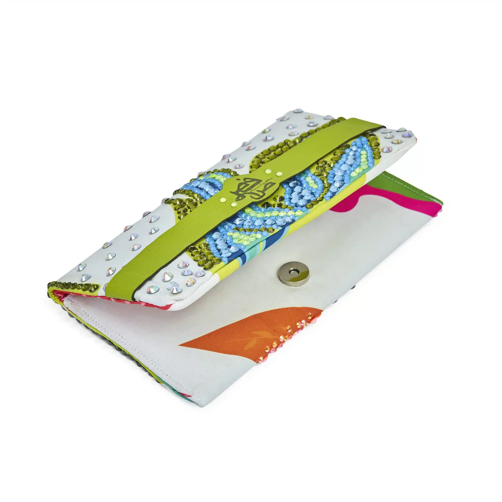 Leaves Rhinestones Clutch 3 fsos9819 scaled