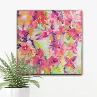 FLOWERS OIL PAINTING