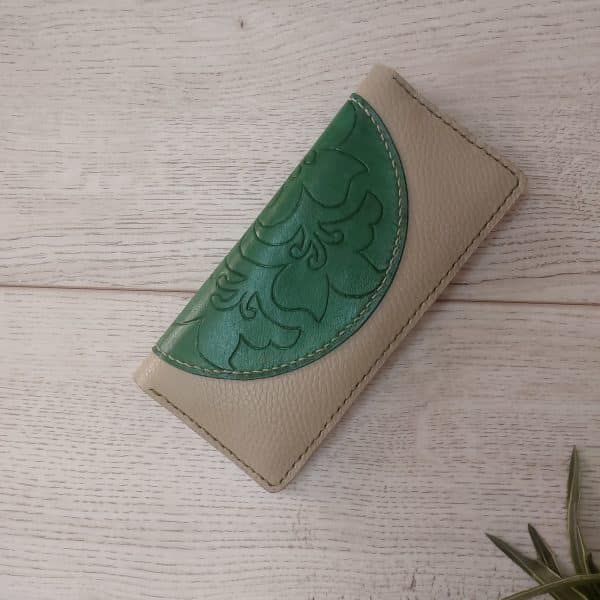 Wallet natural leather