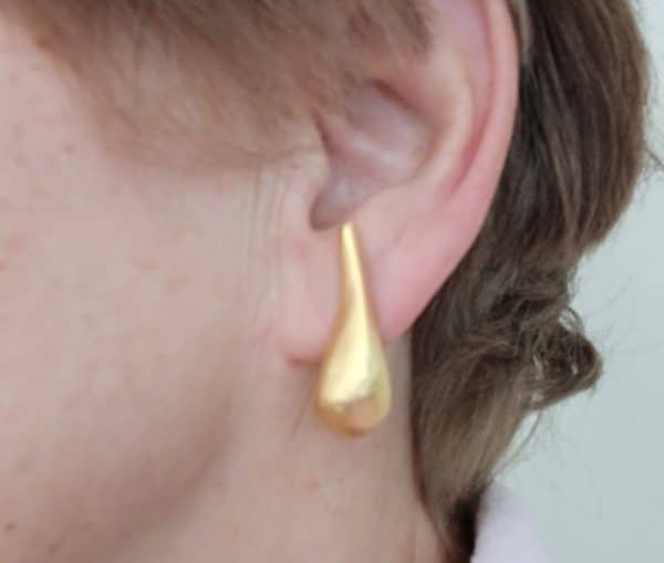 Goldplated 18k earrings