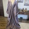 Indian silk kaftan/cover-up in purple