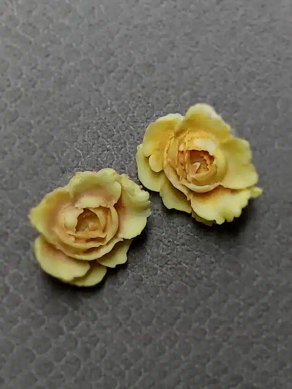Ceramic earrings handmade