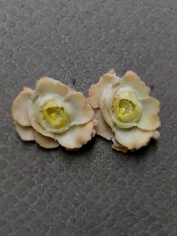 Ceramic earrings handmade