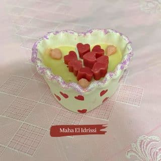 heart candle