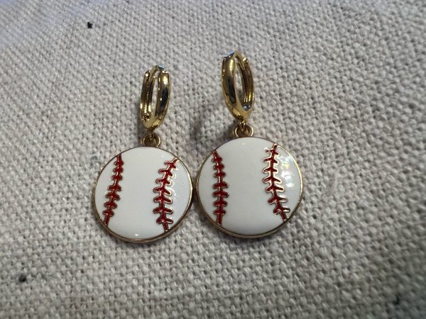 Baseball Earrings