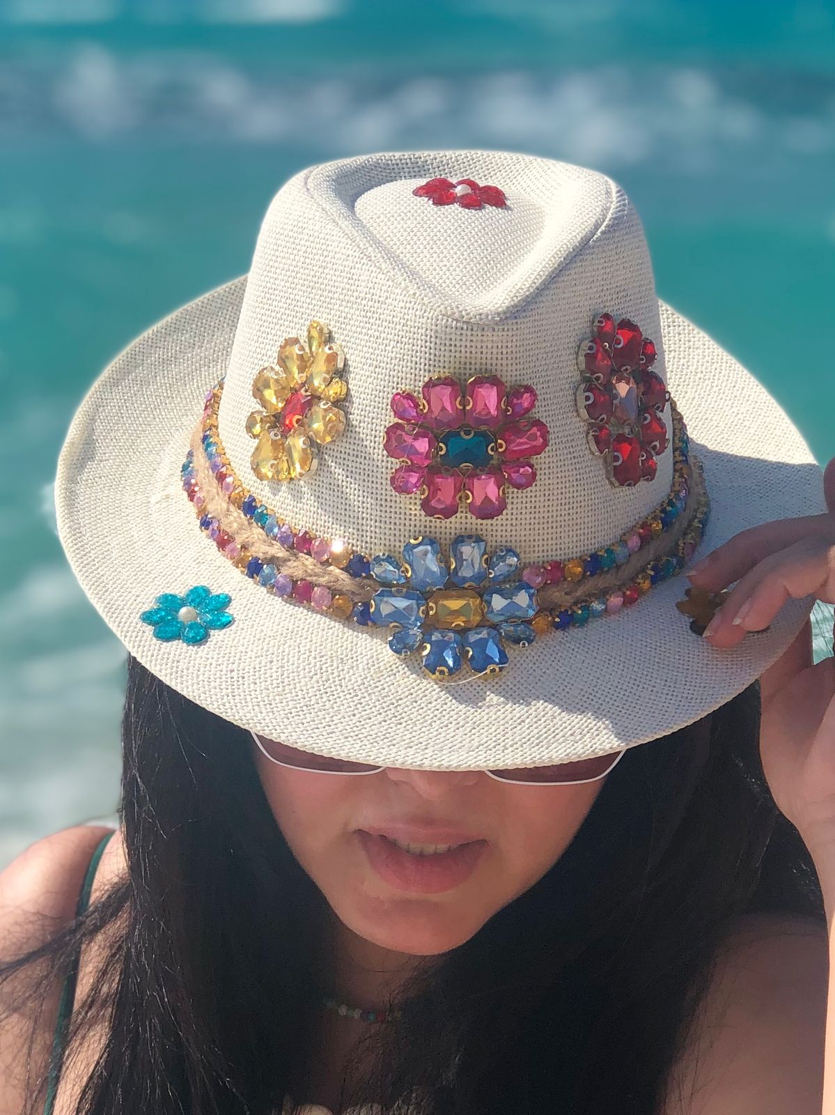 Flowers hat 1 Flowers hat