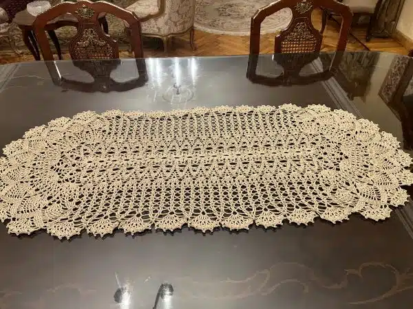 Oval handmade douly