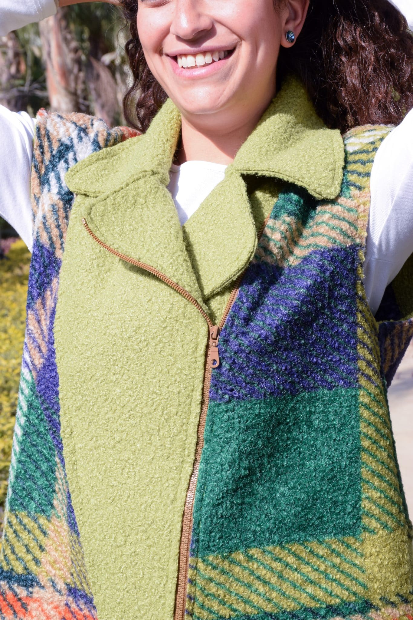 Green wool vest 3 IMG 7018 scaled
