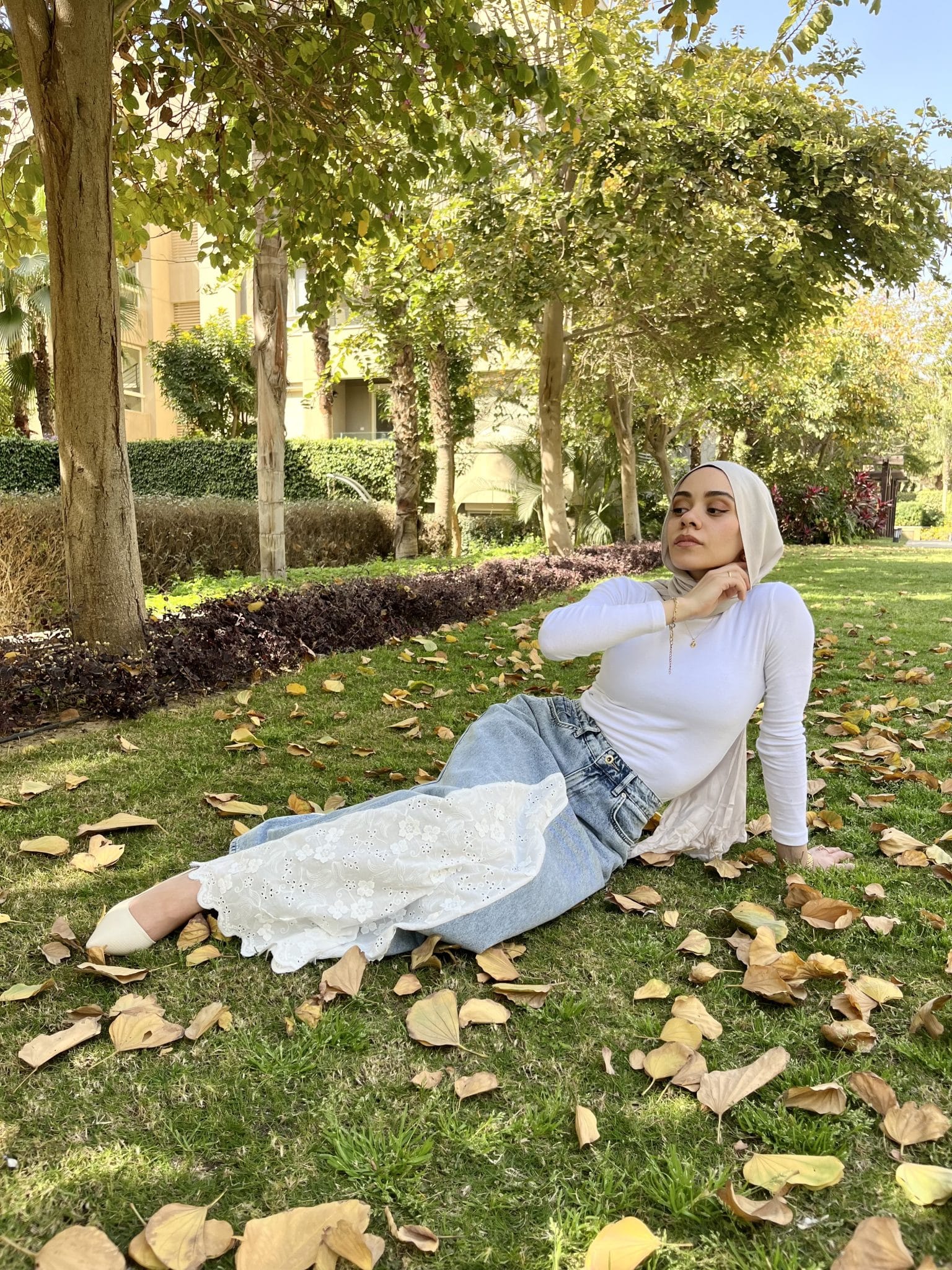 Lace whisper denim skirt 4 IMG 7658 scaled