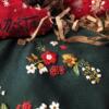 Floral Green Shawl