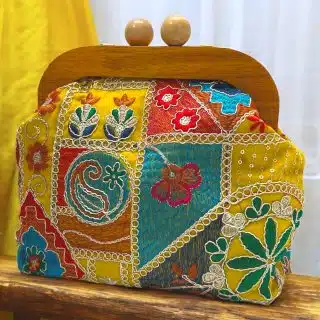 yellowish pouch