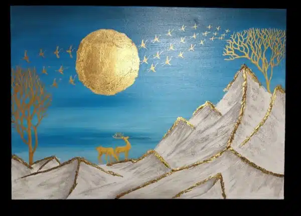 canvas painting