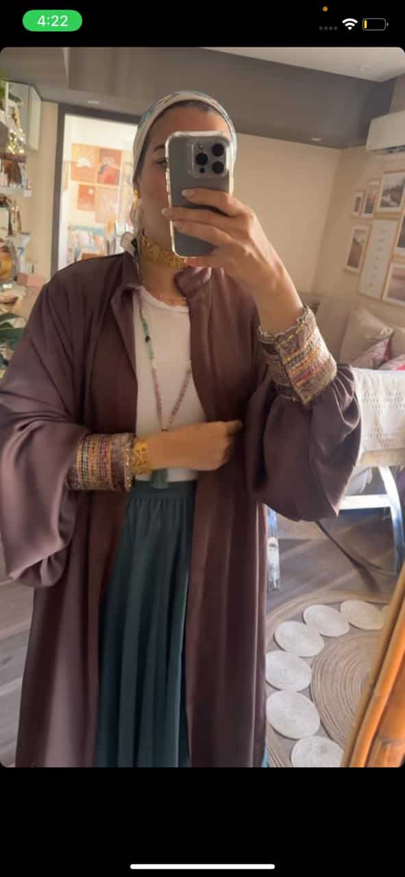 Crinkle cashmere cardigan with cuffs 3 WhatsApp Image 2025 03 03 at 10.16.03 PM