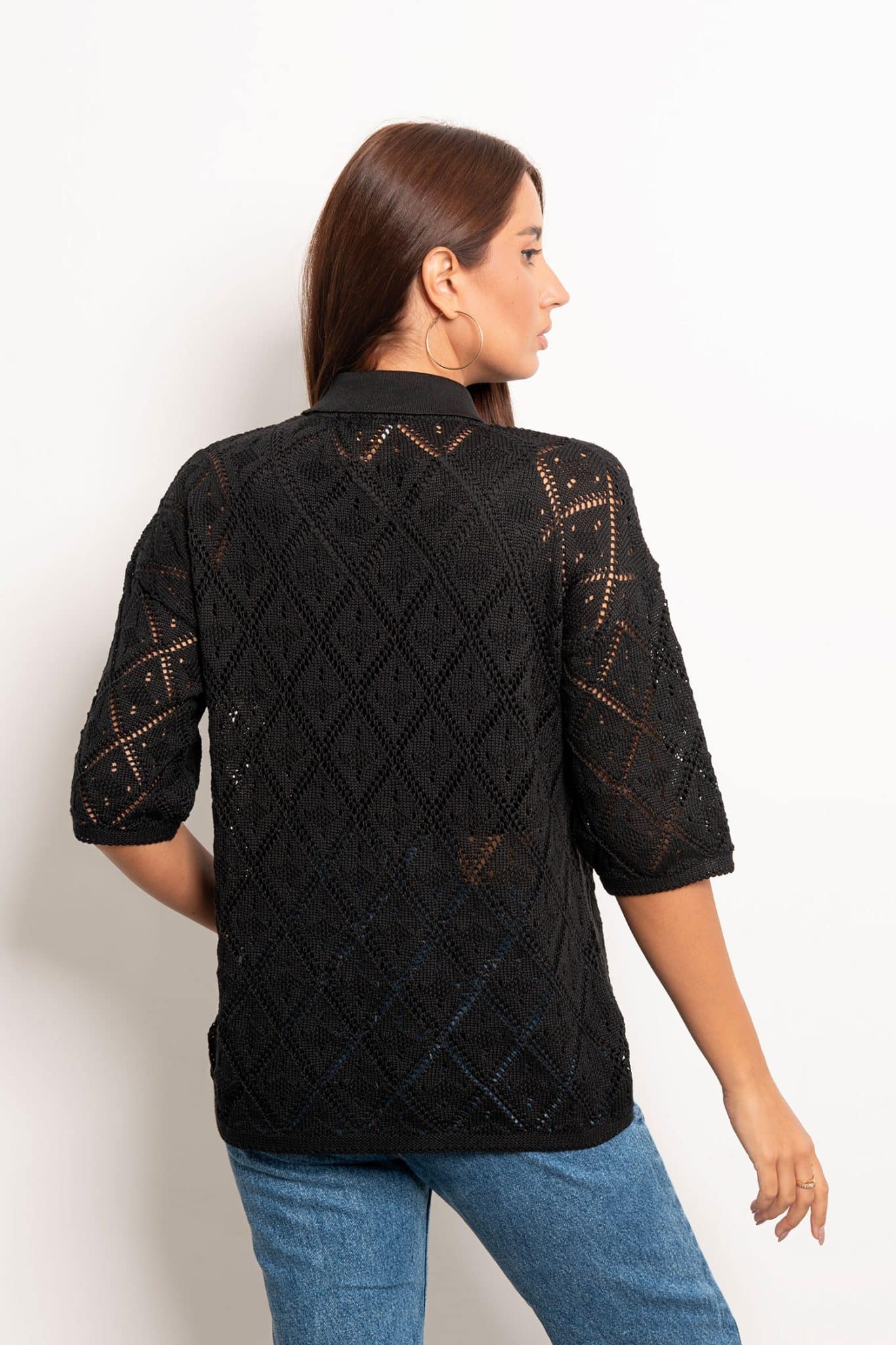 Black Polo Knit Top 3 mitcha 1014866 scaled