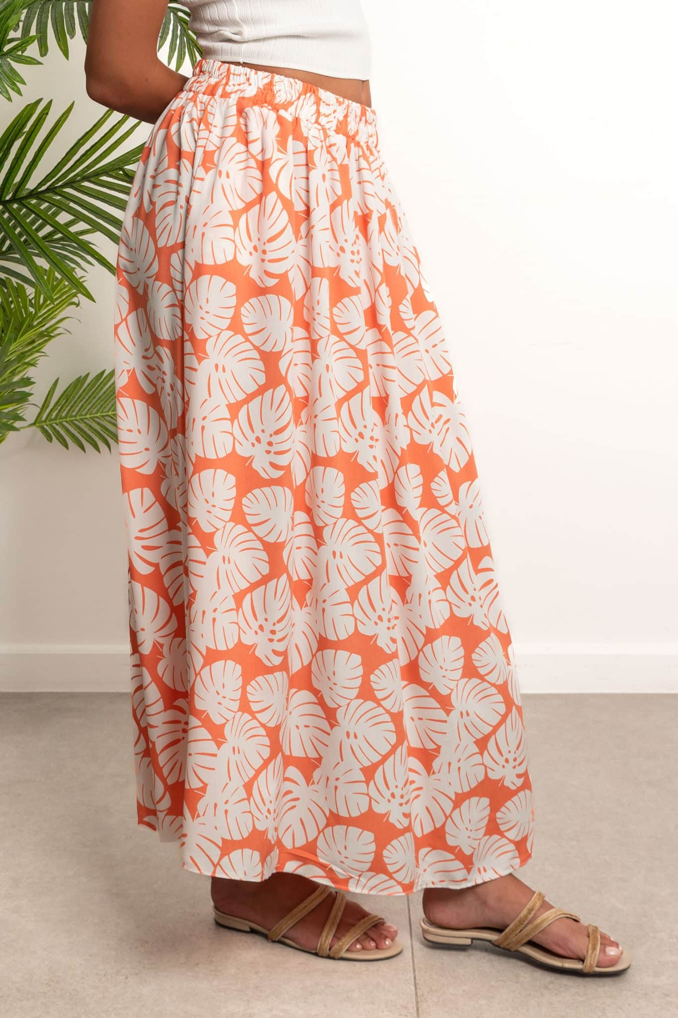 orange leaves skirt 1 orange leaves skirt