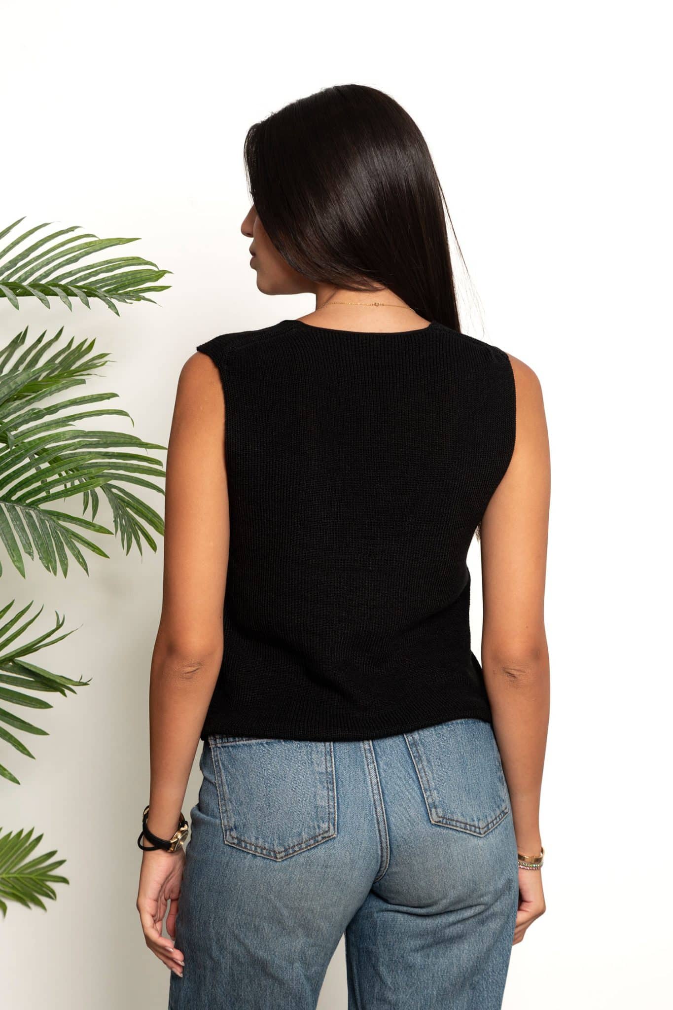 Black Knit Top 3 mitcha 812618 scaled