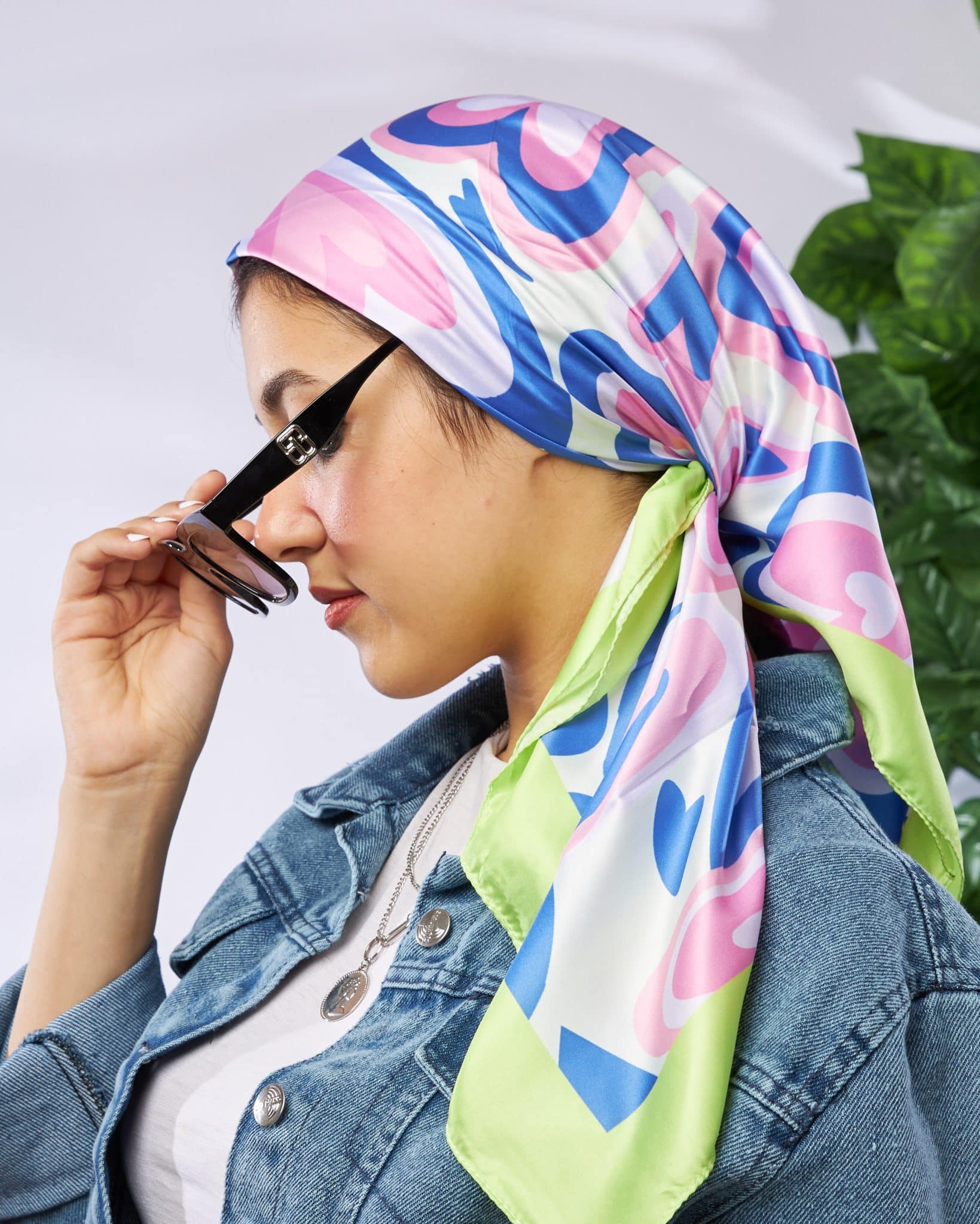 Lemon Square scarf 1 Lemon Square scarf