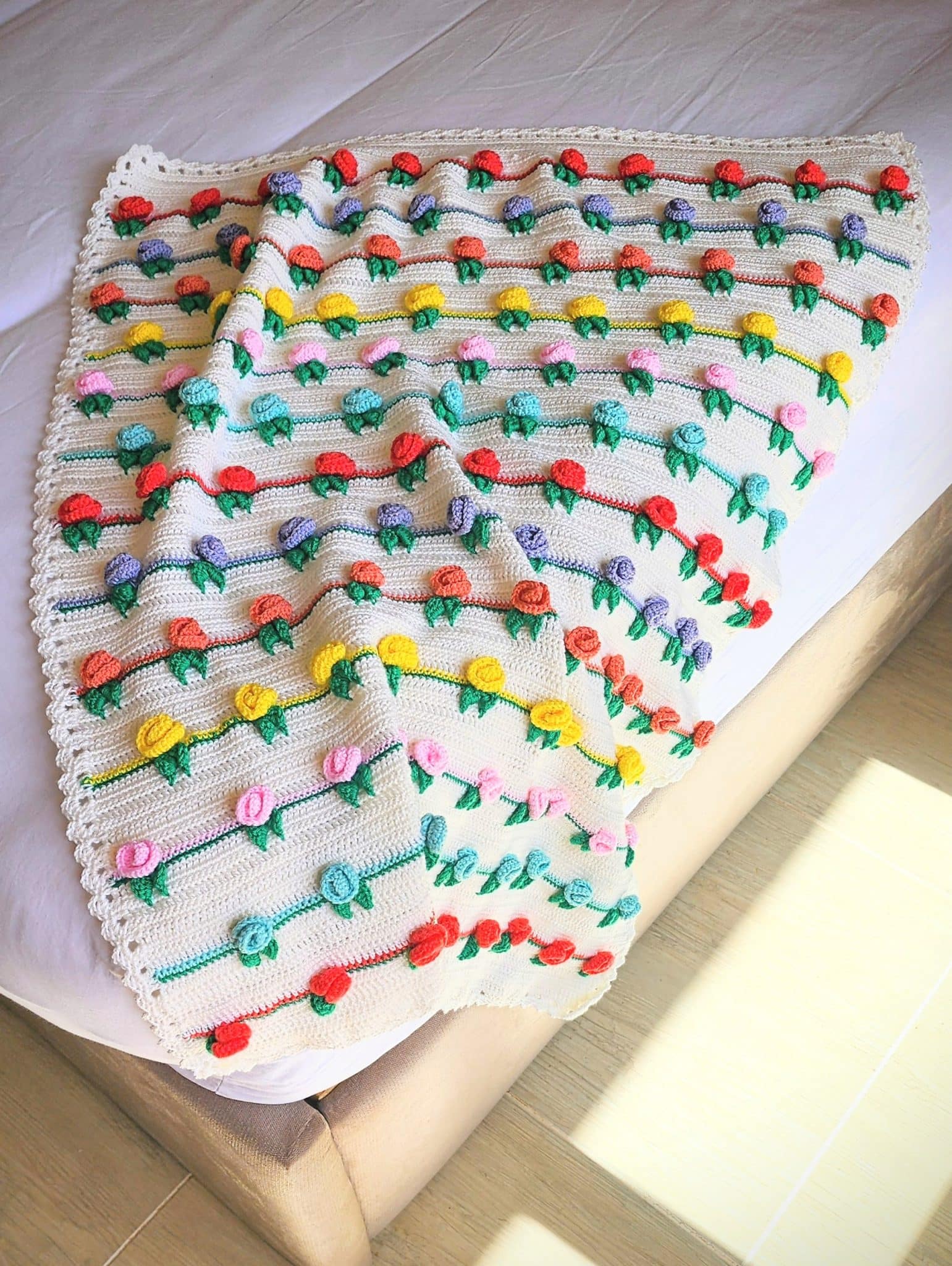 Whispering Blossoms Crochet Blanket 6 20250403 1347142 scaled