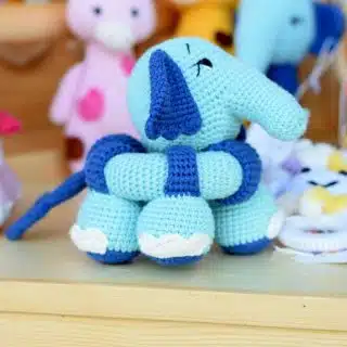 Ellie The Elephant - 3D Rattle