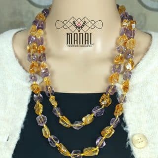 Amethyst necklace