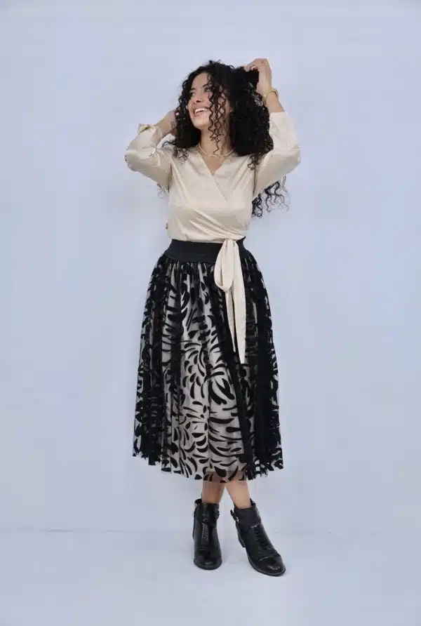 Black Tulle skirt