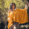 Golden Petal Kimono