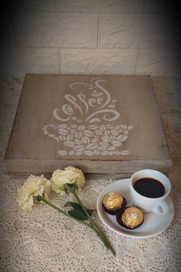 Espresso capsules box
