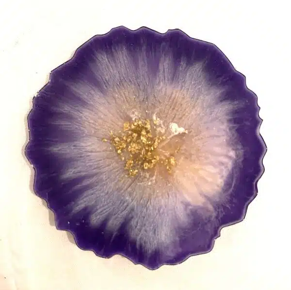 purple white flower