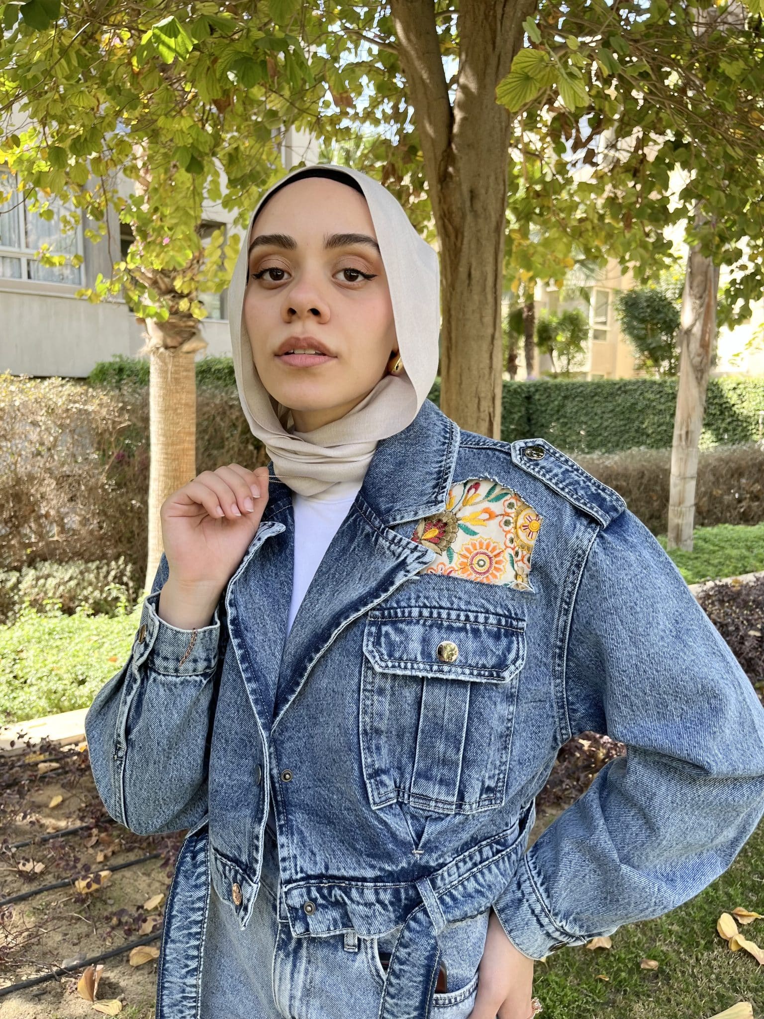 Bloomy Denim jacket 2 IMG 8287 scaled