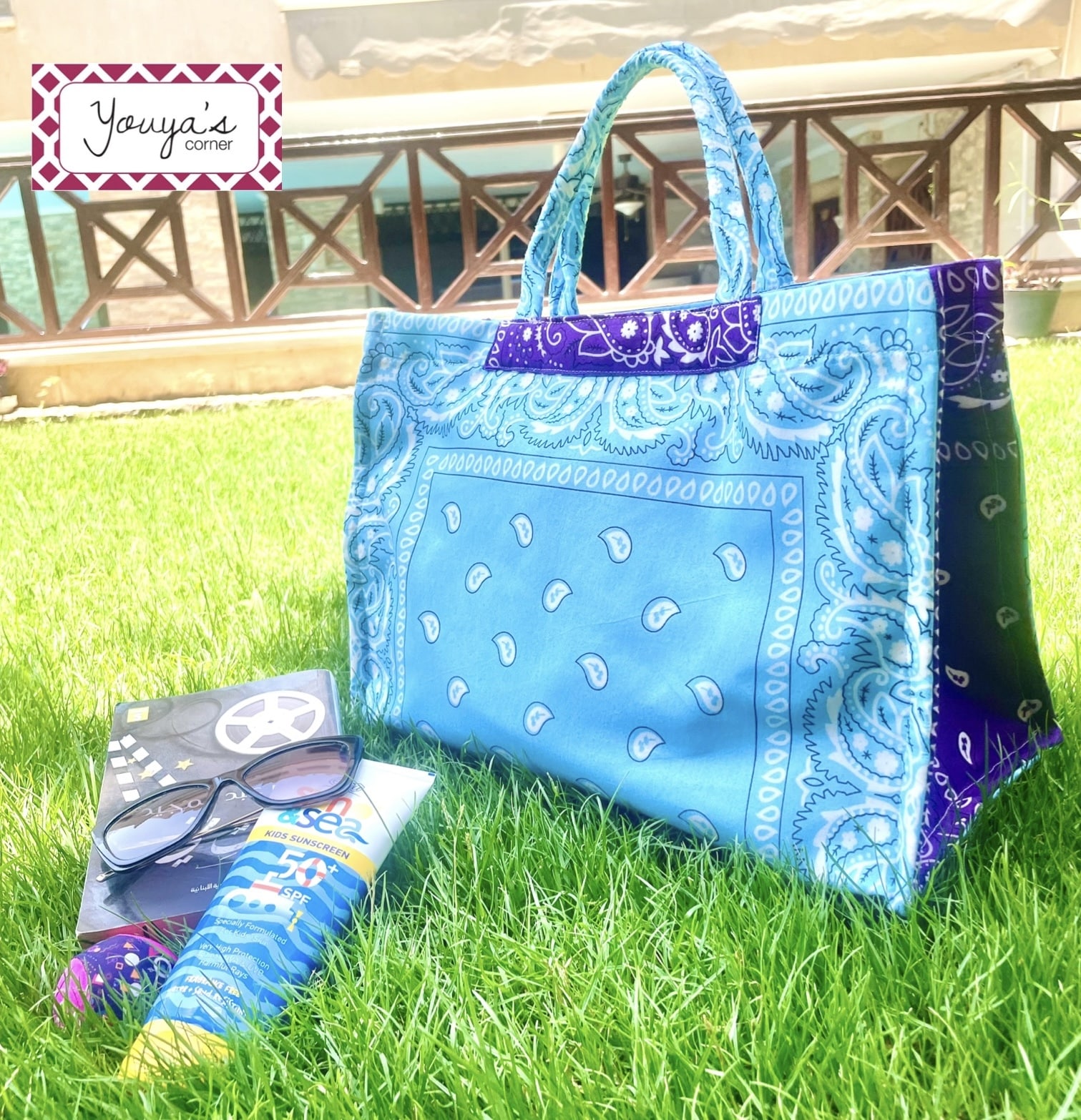 Bandana Beachbag 1 Bandana Beachbag