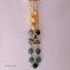 green butterfly bag charms