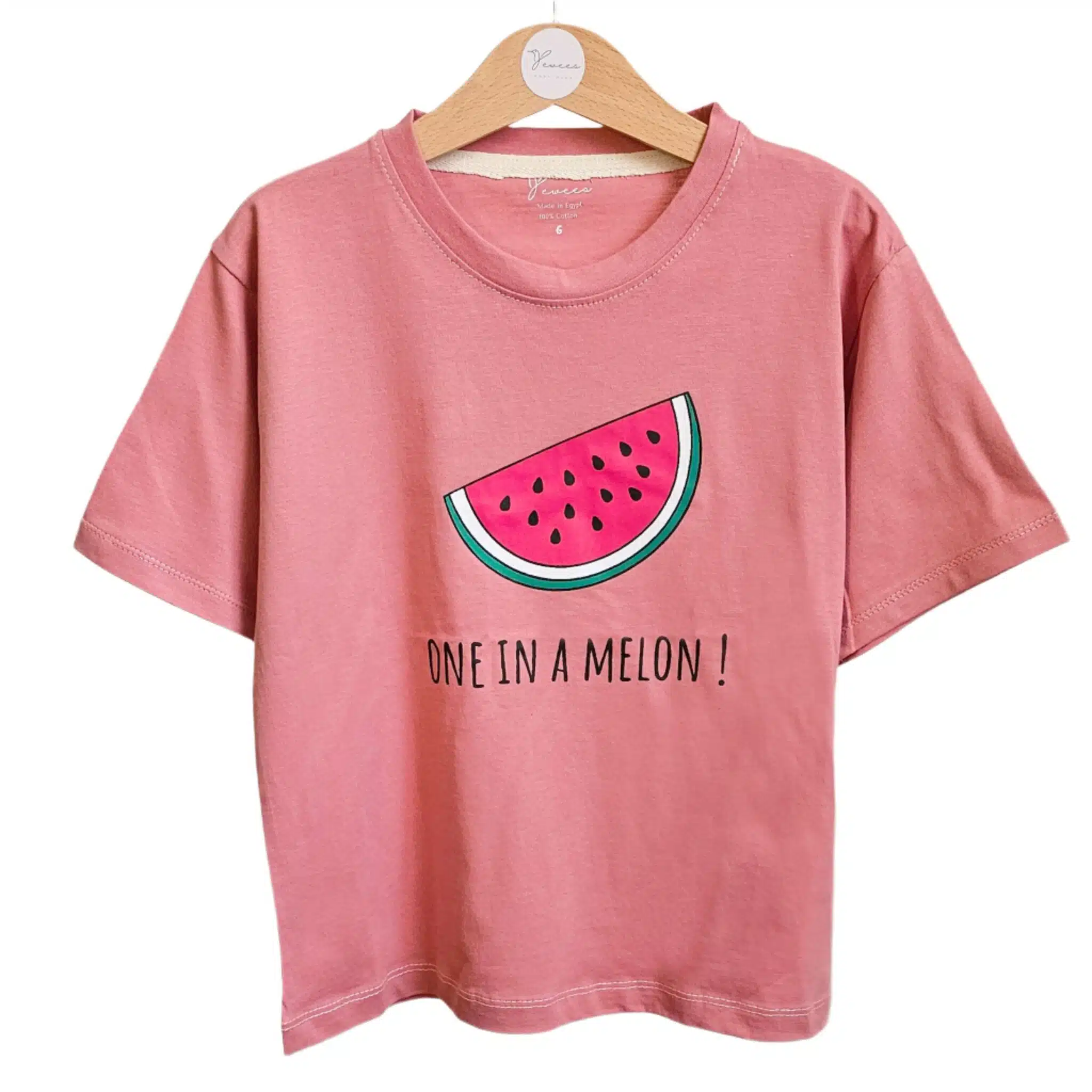 Oversized 'ONE IN A MELON!' jersey T-shirt 100% cotton 2 8 ca1edfe8 cd49 4647 8293 e9cbe7759624 1 scaled