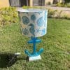 Anchor Side Lamp with Sea Horse Chapeau